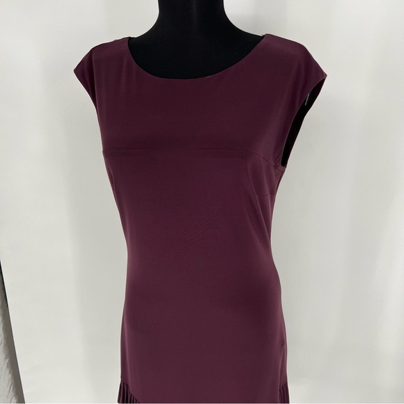 NWT Frank Lyman Women's‎ Wine Merlot Maroon Dress Style 31029 SZ 10 - Picture 3 of 16